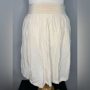 Banana Republic ivory silk skirt - size 2